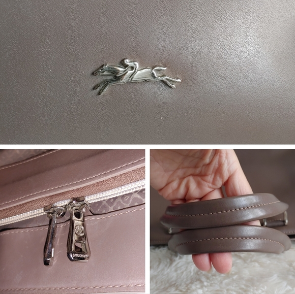 Longchamp Honore Leather Handbag - Picture 12 of 16